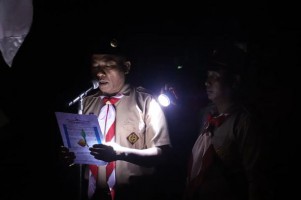 Upacara Ulang Janji Pramuka